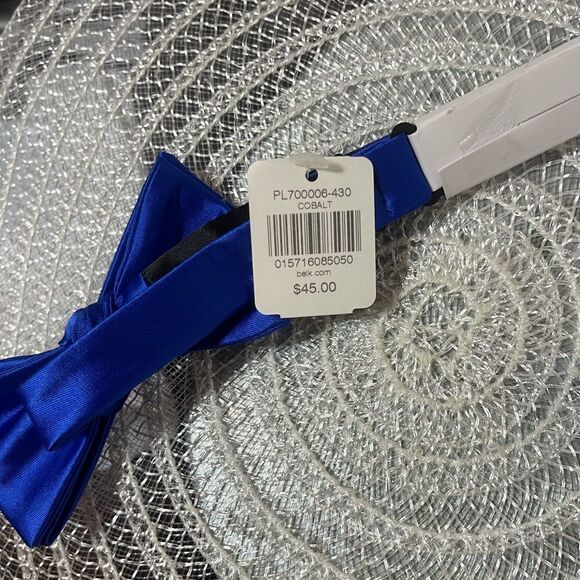 Saddlebred Men’s Bow Tie in Cobalt NWT - Picture 6 of 7